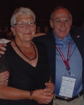 Maria Floretta, Mayor of Cloz, and Bob Zanoni